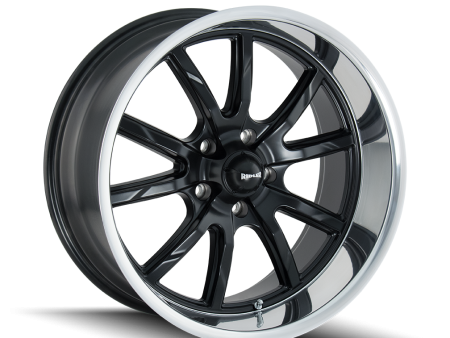 RIDLER 650 MATTE BLACK POLISHED 15X7 5-120.65 0MM 83.82MM Fashion