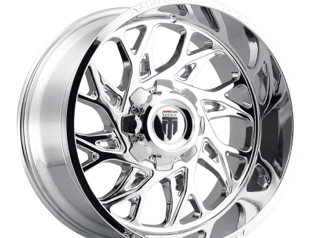 AMERICAN TRUXX DESTINY AT1913 CHROME 22X12 5-127 5-139.7 -44MM 87.1MM For Discount