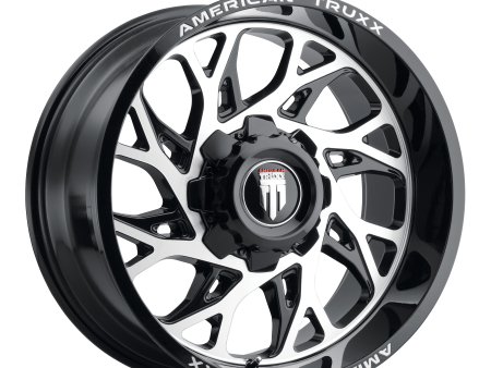 AMERICAN TRUXX DESTINY AT1913 BLACK MACHINED 20X10 5-127 5-139.7 -24MM 87.1MM Sale