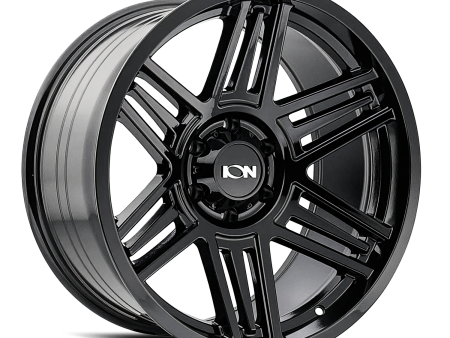 ION 147 GLOSS BLACK 20X9 6-139.7 0MM 106MM Fashion