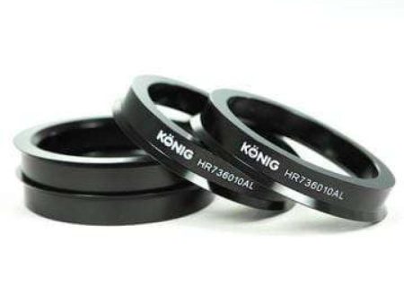 Konig Aluminum Hub Ring 73.1mm O.D.   60.1mm I.D. (4pcs) Online now