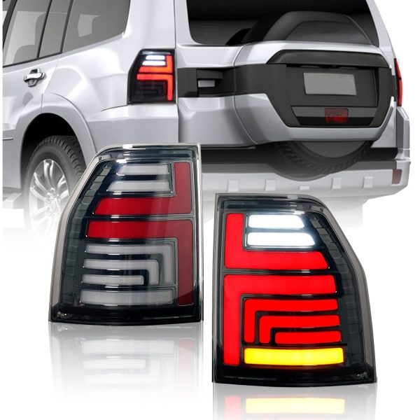 Full LED Tail Lights Assembly For Mitsubishi Pajero V93 V97 2006-2020 Discount