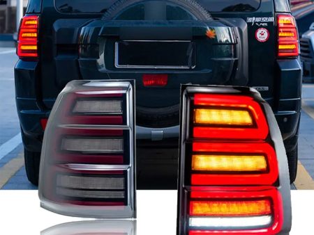 Full LED Tail Lights Assembly For Mitsubishi Pajero V93 V97 2006-2020 Supply