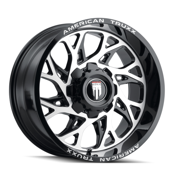 AMERICAN TRUXX DESTINY AT1913 BLACK MACHINED 20X12 6-135 6-139.7 -44MM 106.1MM Fashion