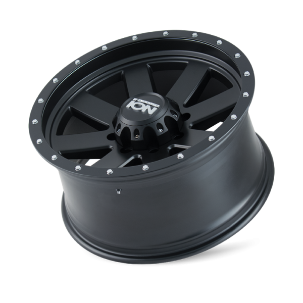 ION Type 134 17x8.5   5x127 BP   -6mm Offset   83.82mm Hub Matte Black Black Beadlock Wheel For Cheap