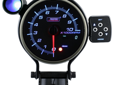 3-3 4  Tachometer Peak Warning Sale