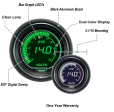 2-1 16  Evo Electrical White Green Volt Gauge on Sale