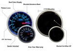 2-1 16  Blue White Exhaust Gas Temperature Gauge Discount