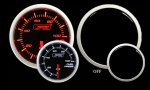 2-1 16  Amber   White -  Fuel Pressure Gauge Online now