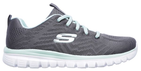 Skechers 12615 Graceful Get Connected Womens Lace Up Trainer For Sale