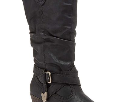 Rocket Dog Sidestep Womens Mid-Calf Western Boot Hot on Sale