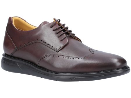 Steptronic Josh Mens Wide Fit Brogue Shoe Cheap