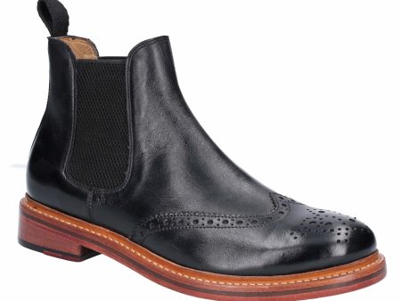 Cotswold Siddington Mens Brogue Chelsea Ankle Boot Hot on Sale