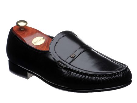 Barker Jefferson 8492 Mens Wide Fit Slip On Moccasin Style Formal Shoe Online Sale