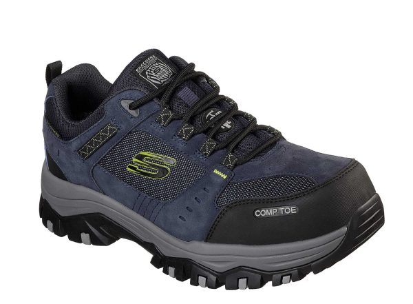 Skechers Work 77183EC Greetah Comp Toe Mens Lace Up Shoe Online Sale