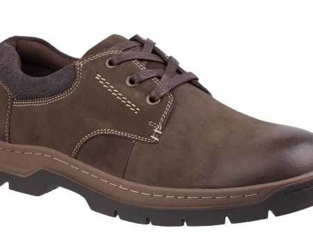 Cotswold Thickwood Mens Burnished Leather Lace Up Casual Shoe Cheap