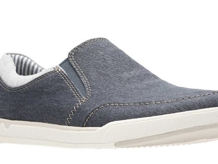 Clarks Step Isle Slip Mens Canvas Slip On Casual Shoe Fashion