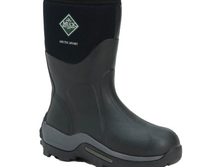 Muck Boot Arctic Sport Mens Short Wellington Boot For Sale