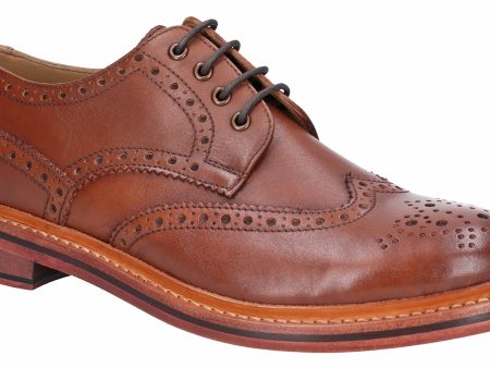 Cotswold Quenington Mens Leather Brogue Shoe Supply