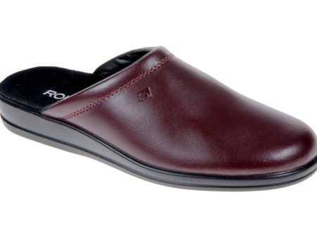 Rohde 1550 Mens Leather Mule Slipper Cheap