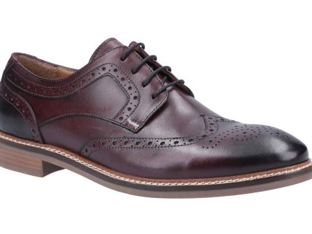 Hush Puppies Bryson Mens Brogue Derby Shoes Fashion