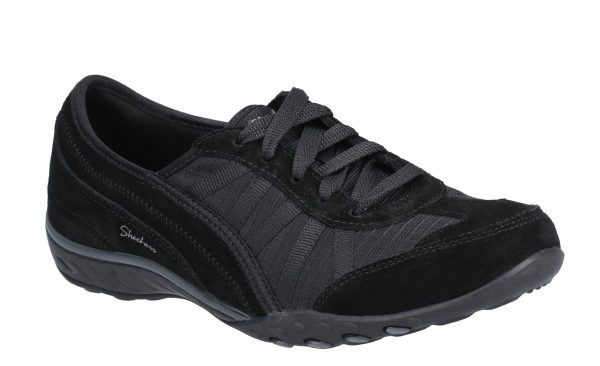 Skechers 23845 Relaxed Fit Breathe Easy Weekend Wishes Womens Lace Up Shoe For Discount