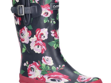 Cotswold Paxford Womens Colourful Mid Calf Wellington Boot For Sale