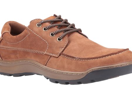 Hush Puppies Tucker Mens Leather Lace Up Casual Shoe Hot on Sale