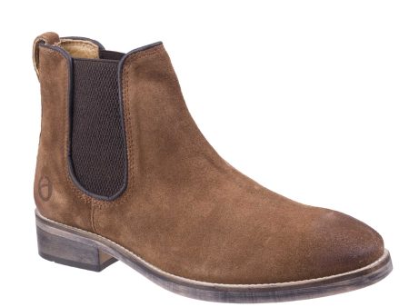 Cotswold Corsham Mens Pull On Suede Chelsea Boot Supply