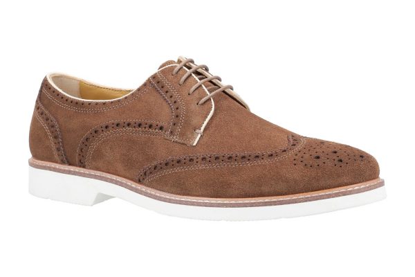 Steptronic Quantum Mens Wide Fit Brogue Shoe Online