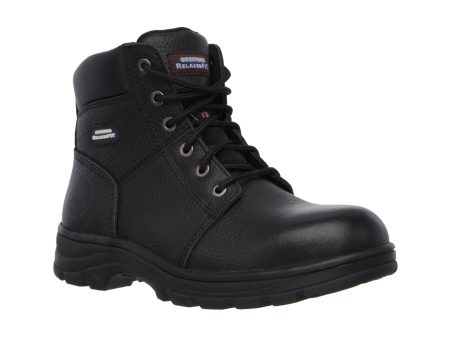 Skechers 77009EC Workshire Relaxed Mens Lace Up Safety Boot Sale